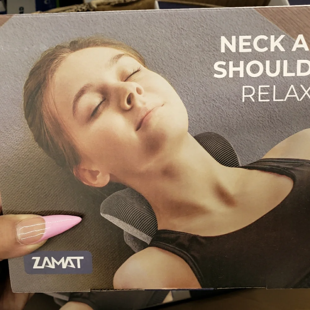 ZAMAT Neck and Shoulder Relaxer w/Magnetic Therapy Pillowcase (5 available) - Picture 2 of 6